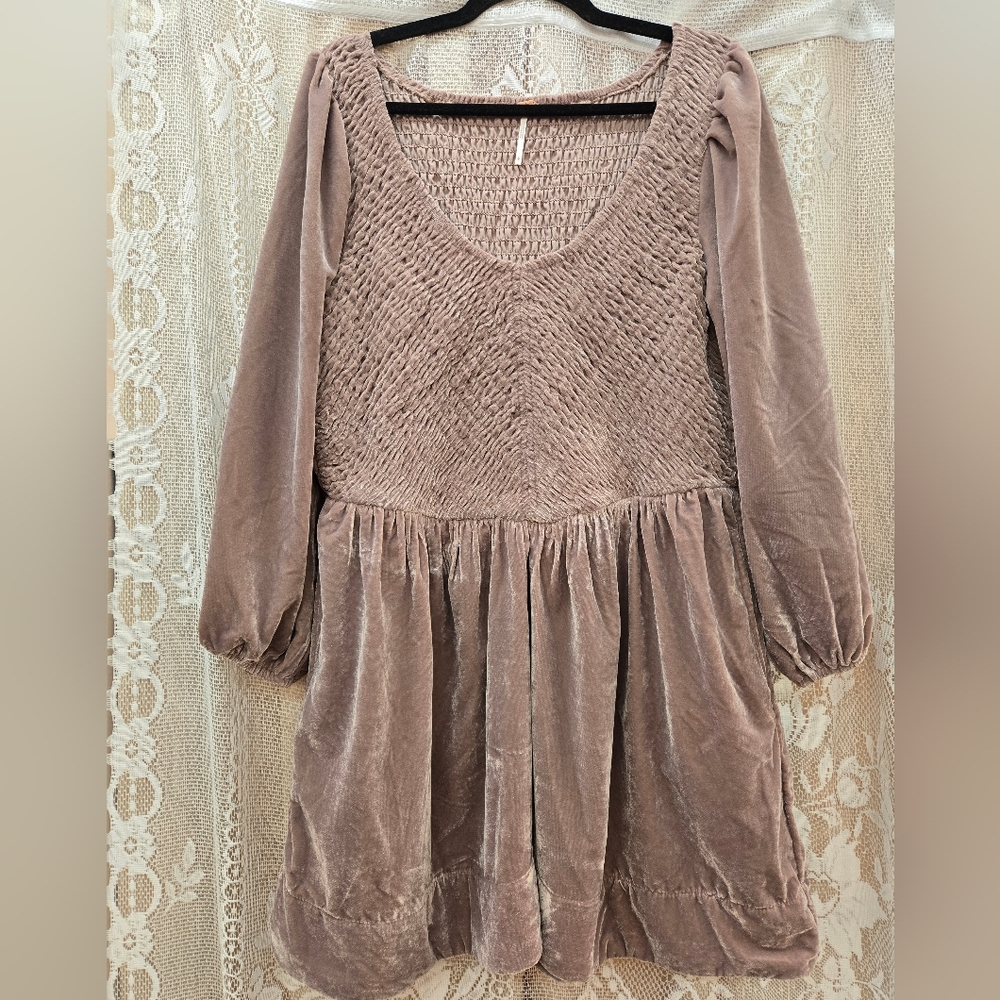 NEW Free People Ferrier Dress SZ L